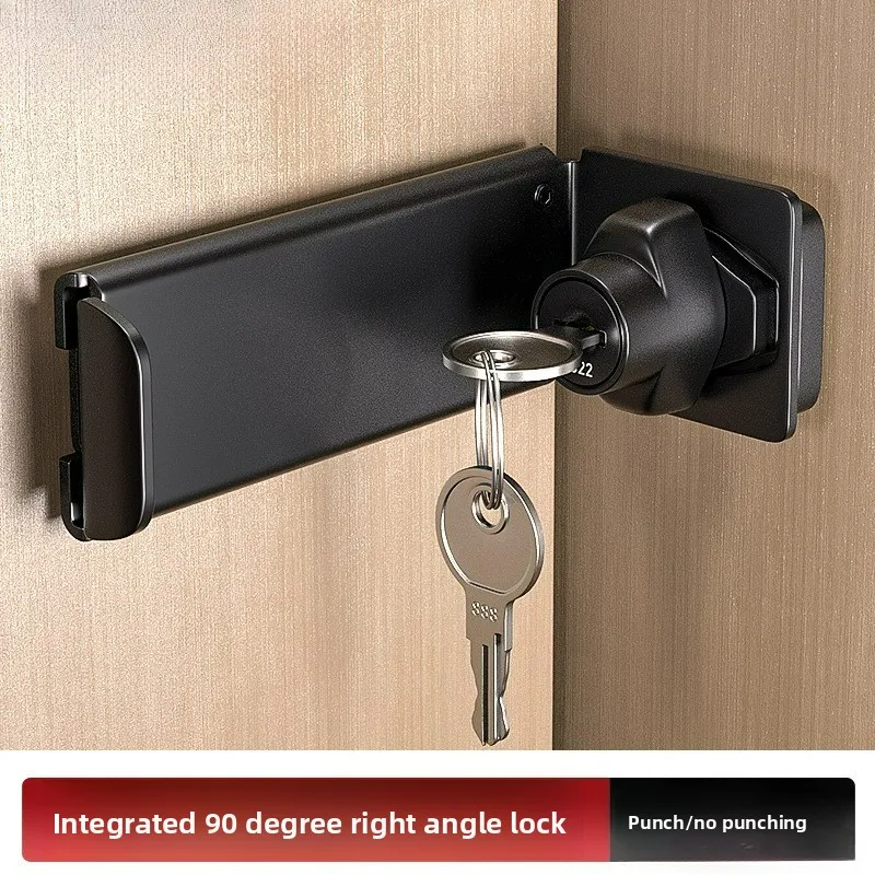 Nail Free 90 Degree Right Angle Lock, Bedroom Cabinet Door Latch Lock, Sliding Anti-theft Door Lock
Nail Free 90 Degree Right Angle Lock, Bedroom Cabinet Door Latch Lock, Sliding Anti-theft Door Lock