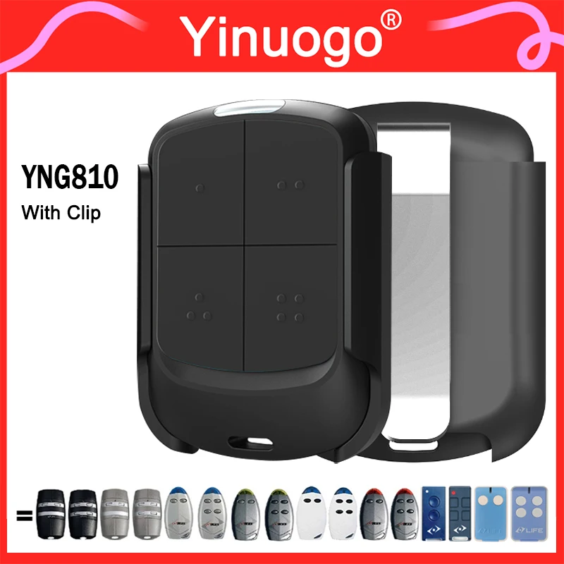 YNG810 для LIFE FIDO2 FIDO4 MAXI2 MAXI4 DREAM2 DREAM4 STAR2 STAR4 BRAVO2 BRAVO4 VIP2 VIP4 VIP2R VIP4R Пульт дистанционного управления для гаража
YNG810 для LIFE FIDO2 FIDO4 MAXI2 MAXI4 DREAM2 DREAM4 STAR2 STAR4 BRAVO2 BRAVO4 VIP2 VIP4 VIP2R VIP4R Пульт дистанционного управления для гаража