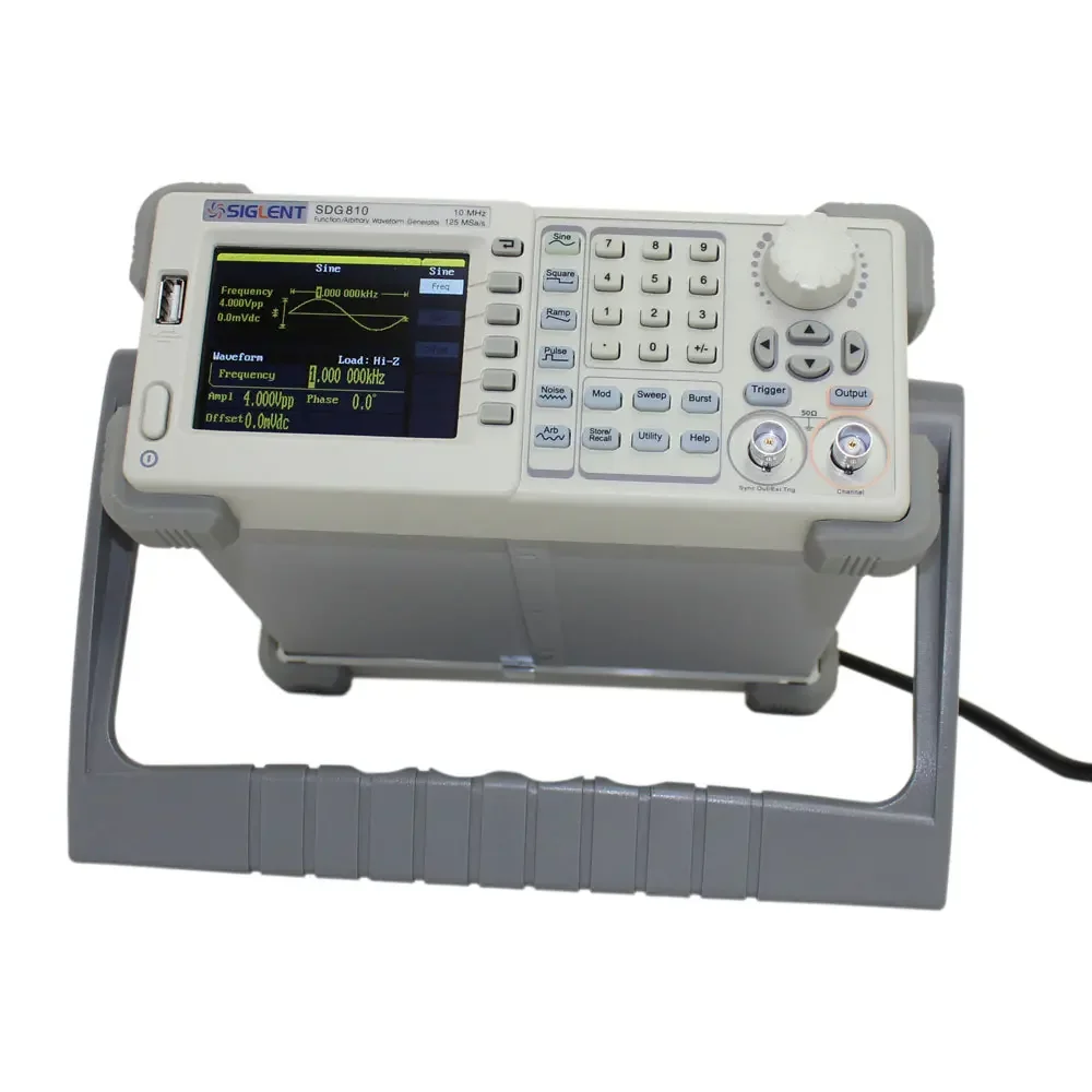 Siglent SDG810 Function Arbitrary Waveform Generator Sine 10MHz 125MSa/s 14-bit 1 Channel
Siglent SDG810 Function Arbitrary Waveform Generator Sine 10MHz 125MSa/s 14-bit 1 Channel