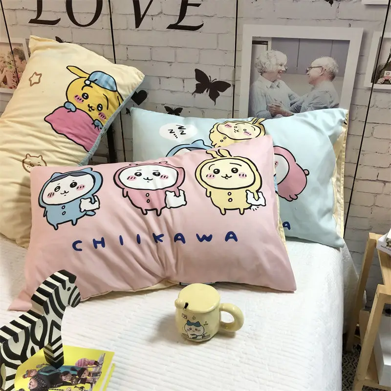Kawaii Sanrio Chiikawa Cute Cartoon Pillowcases Are Suitable for Cute Daily Necessities At The Bedside of The Children's Gifts
Kawaii Sanrio Chiikawa Cute Cartoon Pillowcases Are Suitable for Cute Daily Necessities At The Bedside of The Children's Gifts