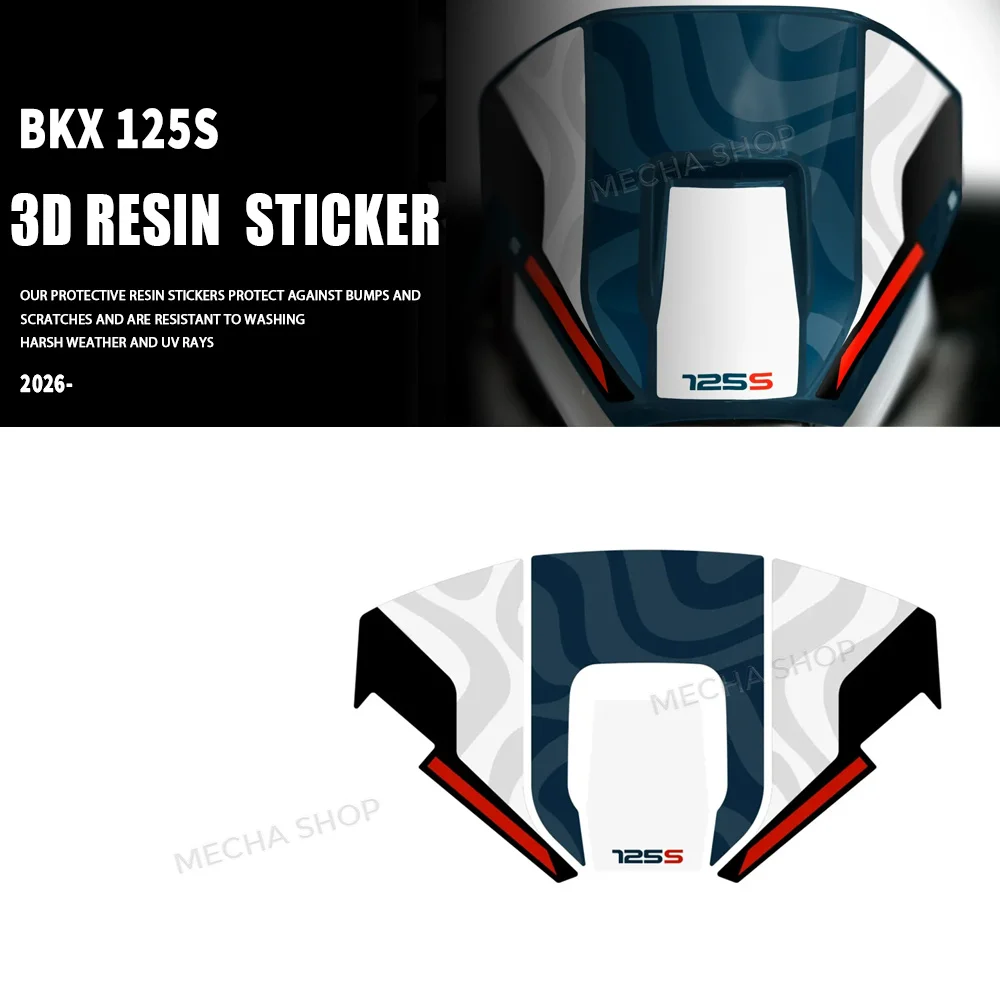 Front Sticker for Benelli BKX 125S 2026 Motorcycle Accessories 3D Resin Decal Kit
Front Sticker for Benelli BKX 125S 2026 Motorcycle Accessories 3D Resin Decal Kit