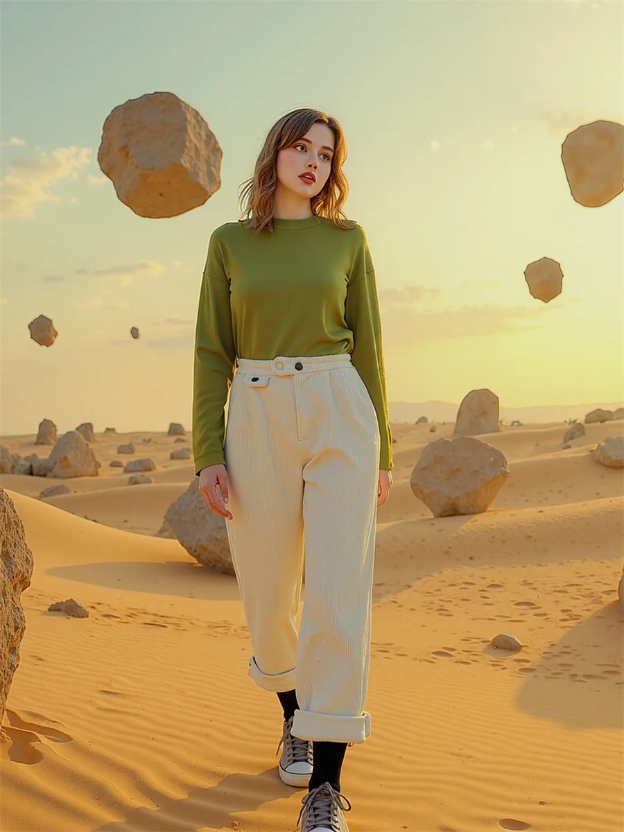 Женские брюки с широкими штанинами, белые клетчатые женские винтажные классические брюки с высокой талией, офисная женская официальная рабочая одежда, прямые осенние брюки
Женские брюки с широкими штанинами, белые клетчатые женские винтажные классические брюки с высокой талией, офисная женская официальная рабочая одежда, прямые осенние брюки