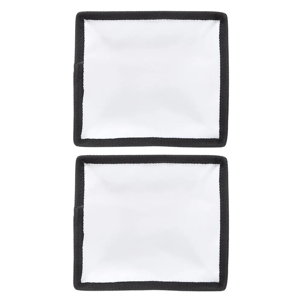 2Pcs Soft Flash Diffuser Foldable Thin 15x17cm Portable Photography Video Light Cover Reflector Sock Diffuser Cap
2Pcs Soft Flash Diffuser Foldable Thin 15x17cm Portable Photography Video Light Cover Reflector Sock Diffuser Cap