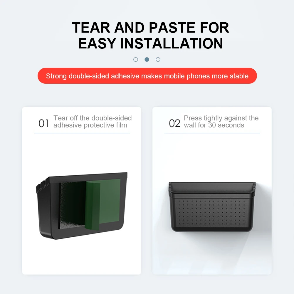 Black Car Mobile Phone Holder Adhesive Car Interior Storage Box with Reversed Charging Port Automobile Interior Accessories
Black Car Mobile Phone Holder Adhesive Car Interior Storage Box with Reversed Charging Port Automobile Interior Accessories