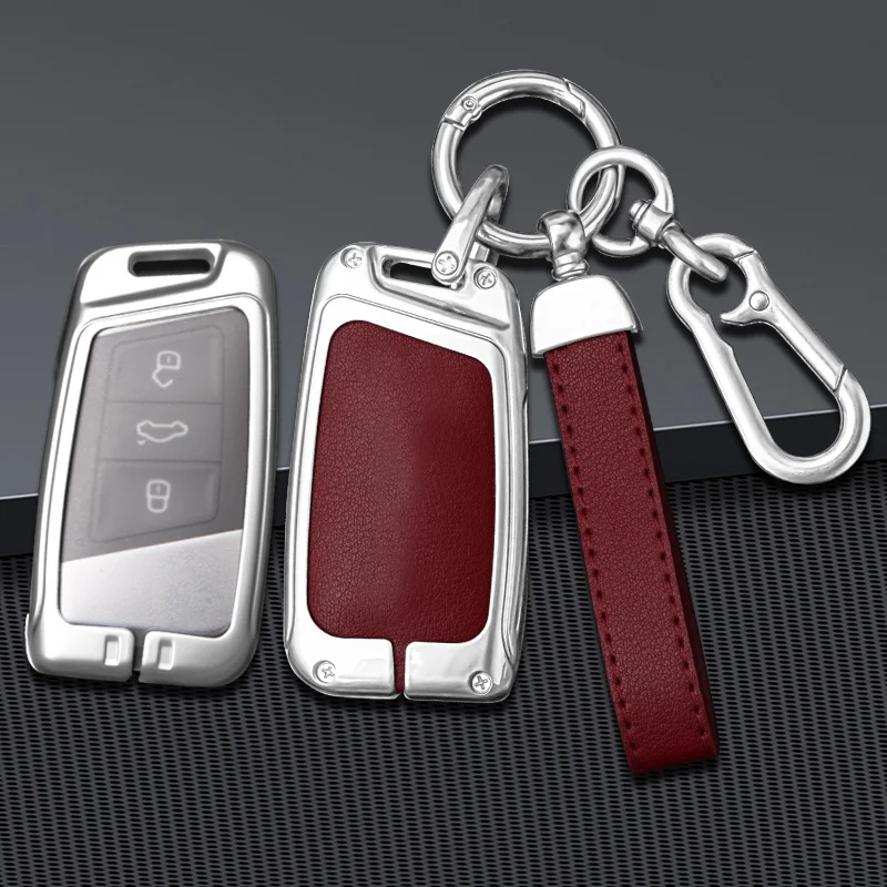 Zinc Alloy Leather Car Smart Remote Key Fob Case Cover Bag For Skoda Superb A7 Kodiaq Protector Shell Auto Keychain Accessories
Zinc Alloy Leather Car Smart Remote Key Fob Case Cover Bag For Skoda Superb A7 Kodiaq Protector Shell Auto Keychain Accessories