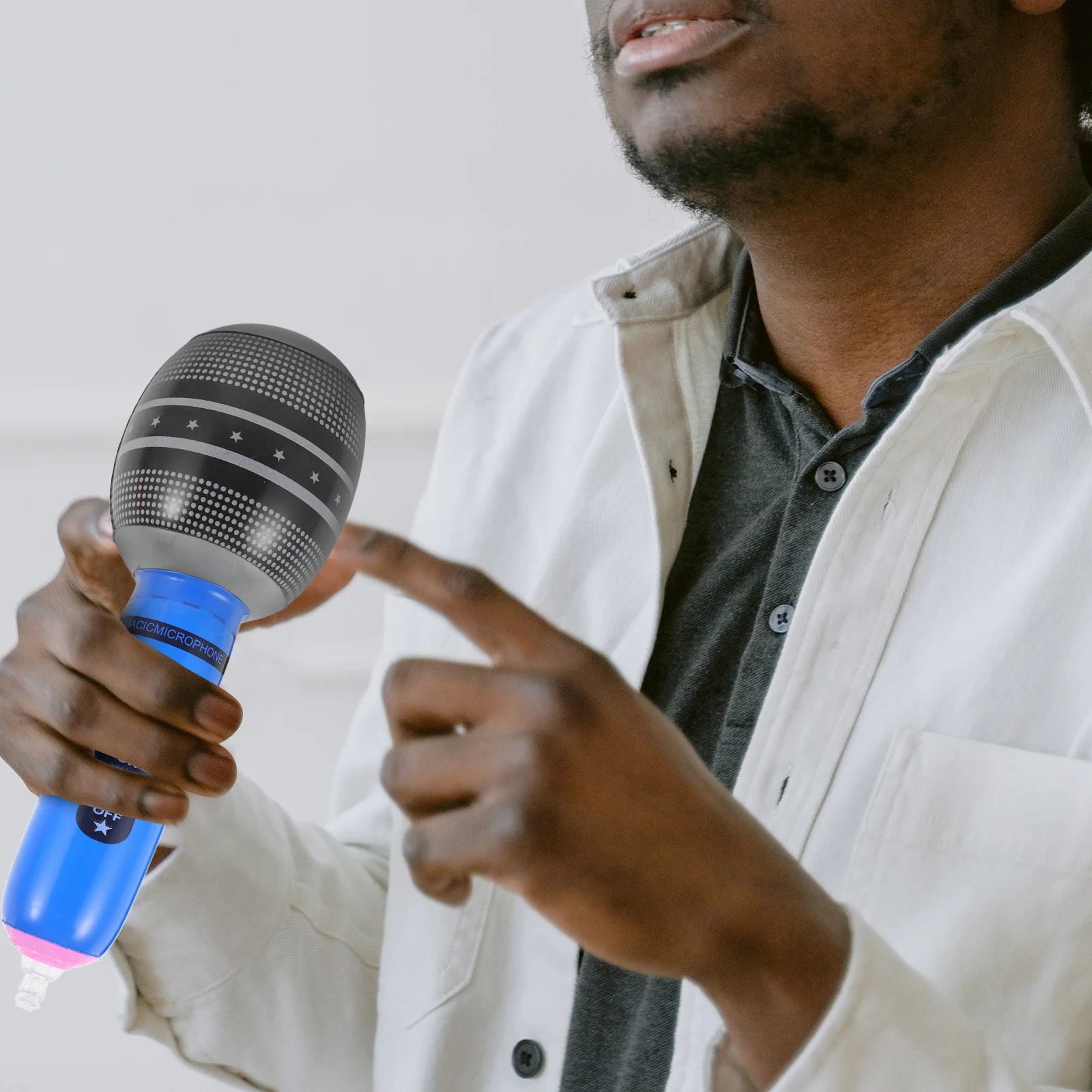 4Pcs Inflatable Simulation Microphone Interactive Party Accessory Easy to Carry and Inflate Suitable for Various Occasions
4Pcs Inflatable Simulation Microphone Interactive Party Accessory Easy to Carry and Inflate Suitable for Various Occasions