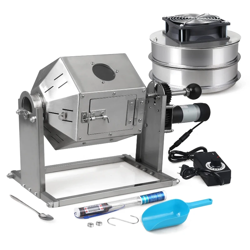 3.8L Electric Coffee Beans Roasting Baking Machine Fuel Gas Direct Fire Nuts Grain Soybean Beans Roaster
3.8L Electric Coffee Beans Roasting Baking Machine Fuel Gas Direct Fire Nuts Grain Soybean Beans Roaster