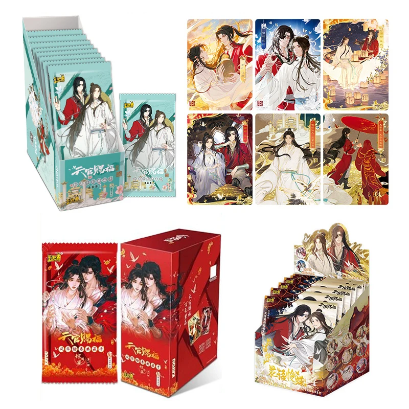 Original KAYOU Heavenly Official Blessing Card Shocking Hong Chapter Anime Peripheral Collection Card Kid Toy Gift
Original KAYOU Heavenly Official Blessing Card Shocking Hong Chapter Anime Peripheral Collection Card Kid Toy Gift