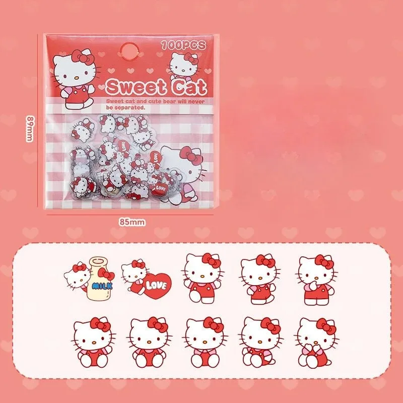 Hello Kitty Stickers New Kawaii Cartoon Cute Small Pattern Hand Account Stickers Delicate Fashion Waterproof Trunk Y2k Stickers
Hello Kitty Stickers New Kawaii Cartoon Cute Small Pattern Hand Account Stickers Delicate Fashion Waterproof Trunk Y2k Stickers