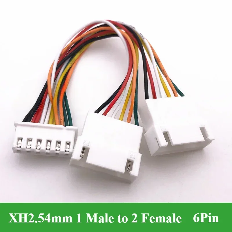 5/10Pcs XH2.54 Y-Splitter Cable 1 Male to 2 Female Connector 26AWG Fan Cable 2/3/4/5/6Pin Power Extension Cord Terminal Cable
5/10Pcs XH2.54 Y-Splitter Cable 1 Male to 2 Female Connector 26AWG Fan Cable 2/3/4/5/6Pin Power Extension Cord Terminal Cable