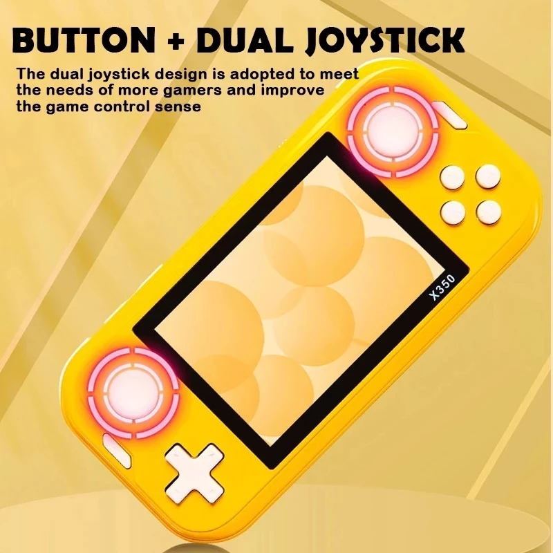 X350 Gaming 3.5inch IPS Handheld Portable Video Game Console 8GB Preinstalled 2000 Games Support 29 Languages Dropshipping
X350 Gaming 3.5inch IPS Handheld Portable Video Game Console 8GB Preinstalled 2000 Games Support 29 Languages Dropshipping