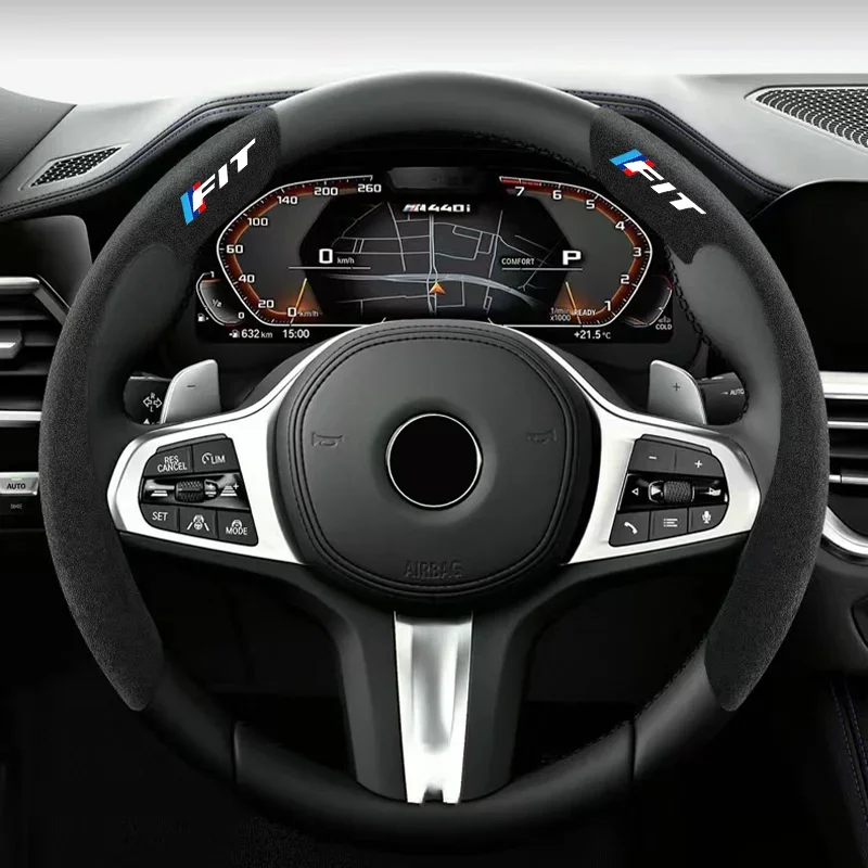 4S Car Steering Wheel Cover black suede leather for Honda FIT GD GE GG ZA Car Steering Wheel Cover
4S Car Steering Wheel Cover black suede leather for Honda FIT GD GE GG ZA Car Steering Wheel Cover