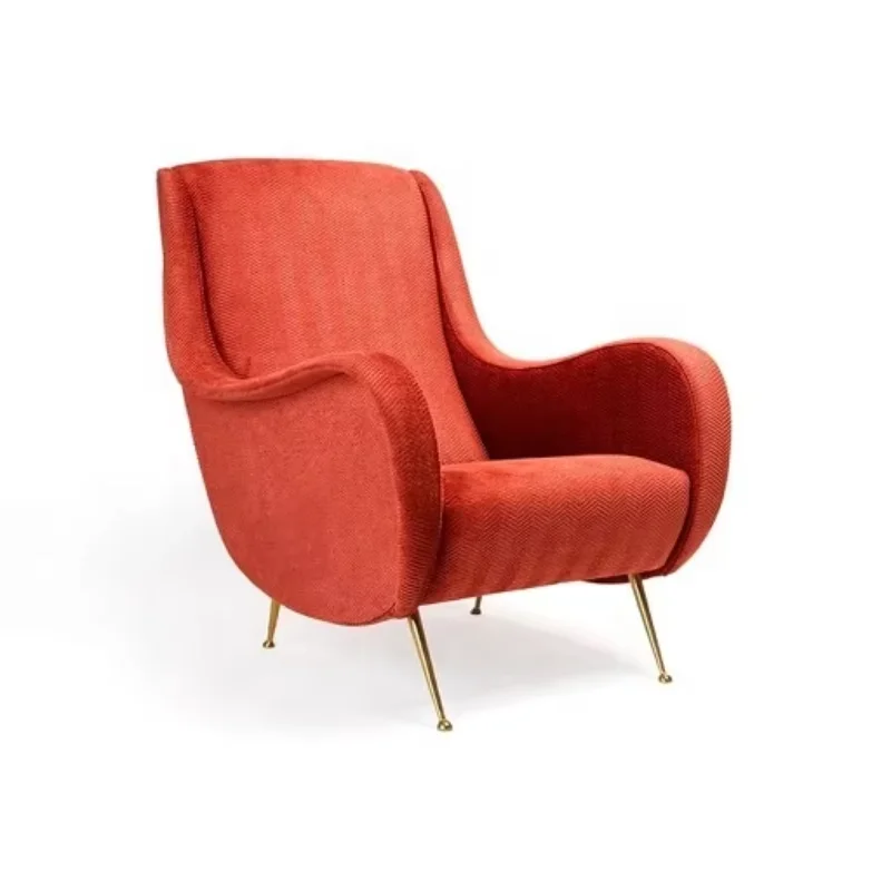 Morandi color retro elegant armchair suitable for bedroom living room dining room high quality
Morandi color retro elegant armchair suitable for bedroom living room dining room high quality