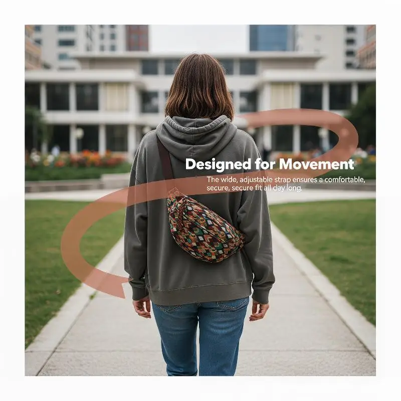 Roomy Bohemian Chest Bag for Women Perfect for Holding Essentials during Day Trips
Roomy Bohemian Chest Bag for Women Perfect for Holding Essentials during Day Trips