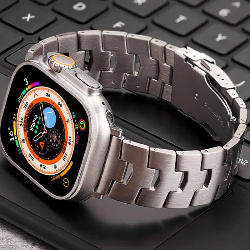 Ремешок титановый для Apple Watch Band 49 мм 45 мм 44 мм 41 мм 40 мм, роскошный браслет для Iwatch Ultra 8 7 6 5 4 SE
Ремешок титановый для Apple Watch Band 49 мм 45 мм 44 мм 41 мм 40 мм, роскошный браслет для Iwatch Ultra 8 7 6 5 4 SE