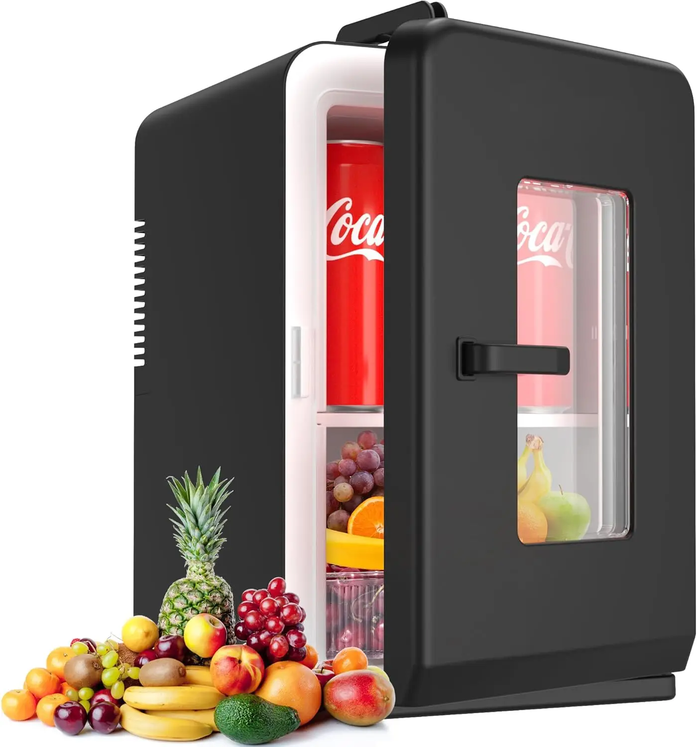 Mini Fridge, 15 Litre/21 Cans Small Fridge for Bedroom, Car, Office & Dorm, 110V AC/DC
Mini Fridge, 15 Litre/21 Cans Small Fridge for Bedroom, Car, Office & Dorm, 110V AC/DC