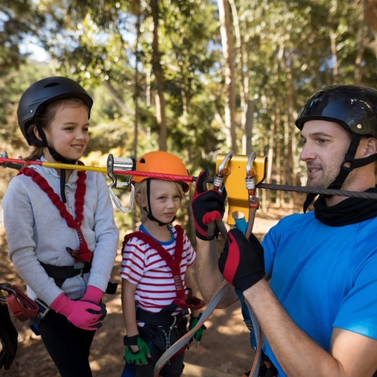 1Set Pulley Kit Heavy Duty for Outdoor Play Slacklines Climbing Equipment Pulley for
1Set Pulley Kit Heavy Duty for Outdoor Play Slacklines Climbing Equipment Pulley for