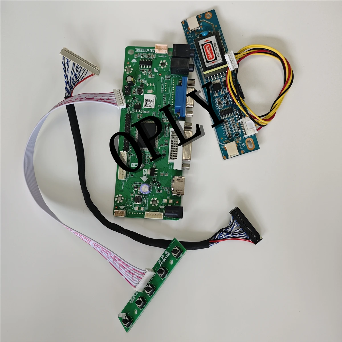 M.NT68676 Controller board for LG LP171WP3 LP171WP3-A4 1440X900 17.1" LCD panel screen monitor DIY kit HDMI-compatible DVI VGA
M.NT68676 Controller board for LG LP171WP3 LP171WP3-A4 1440X900 17.1" LCD panel screen monitor DIY kit HDMI-compatible DVI VGA