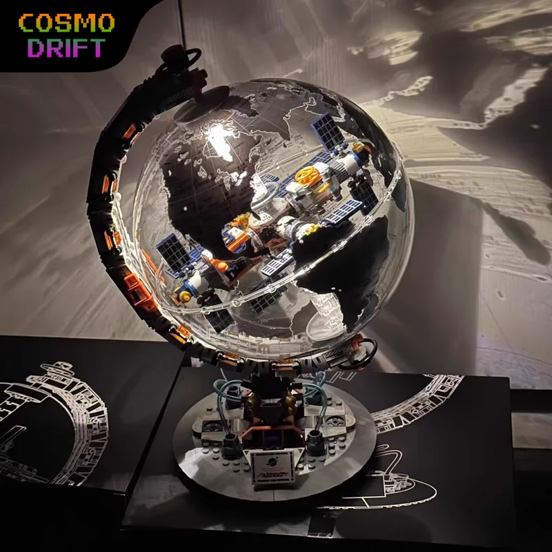 JAKI Dawn Planet Globe Building Blocks DIY Assembly Space Sci-Fi Model Educational Puzzle Toy for Kids Creative Desk Decoration
JAKI Dawn Planet Globe Building Blocks DIY Assembly Space Sci-Fi Model Educational Puzzle Toy for Kids Creative Desk Decoration