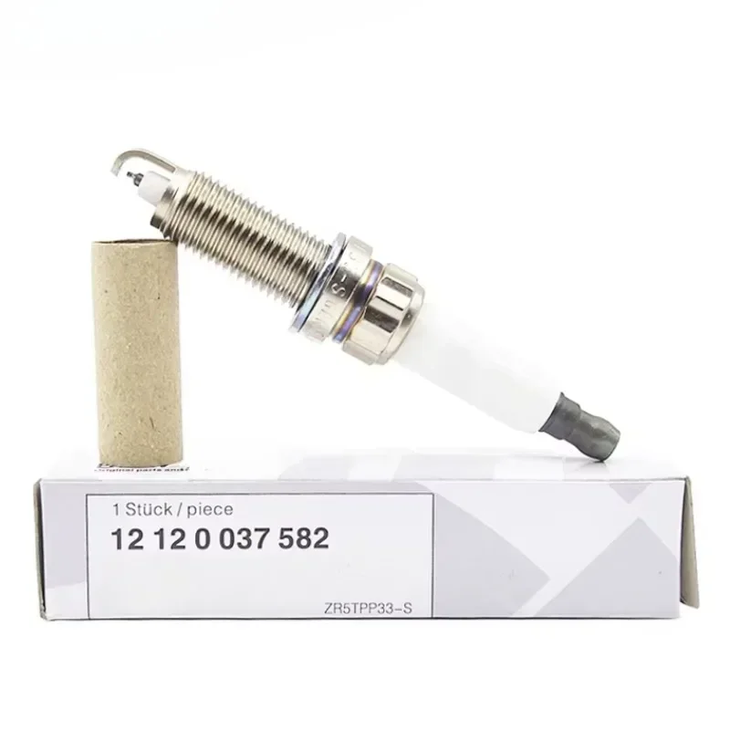4Pcs Spark Plug 12120037582 ZR5TPP33-S For BMW E70 E90 F02 F10 F15 F20 F25 F30 F34 F36 M135i 235 330 335i 435 535 640 740 X3 X5
4Pcs Spark Plug 12120037582 ZR5TPP33-S For BMW E70 E90 F02 F10 F15 F20 F25 F30 F34 F36 M135i 235 330 335i 435 535 640 740 X3 X5