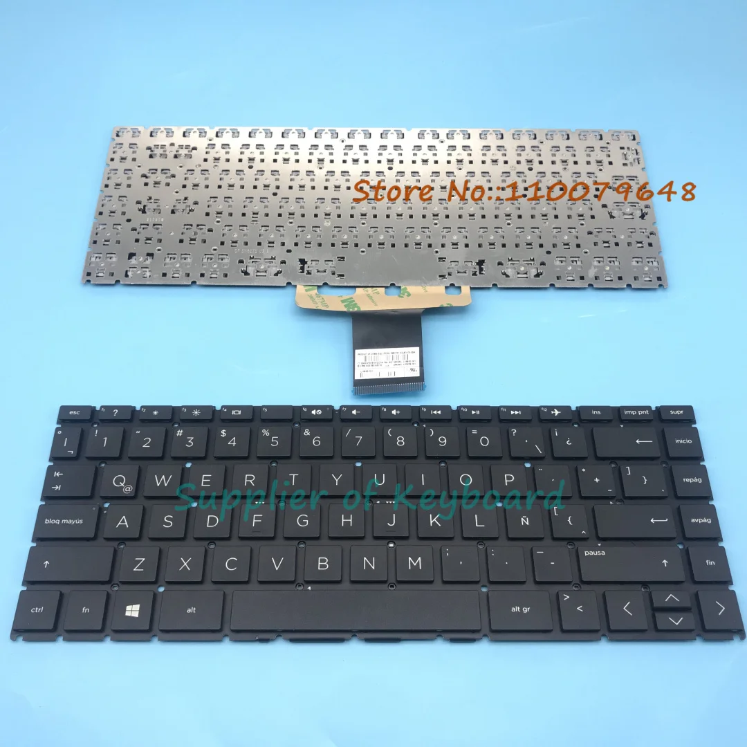 NEW Latin Spanish Keyboard For HP Home 14-ck0003la 14-ck0004la 14-ck0005la 14-ck0006la 14-ck0007la 14-ck0008la Black/Silver
NEW Latin Spanish Keyboard For HP Home 14-ck0003la 14-ck0004la 14-ck0005la 14-ck0006la 14-ck0007la 14-ck0008la Black/Silver