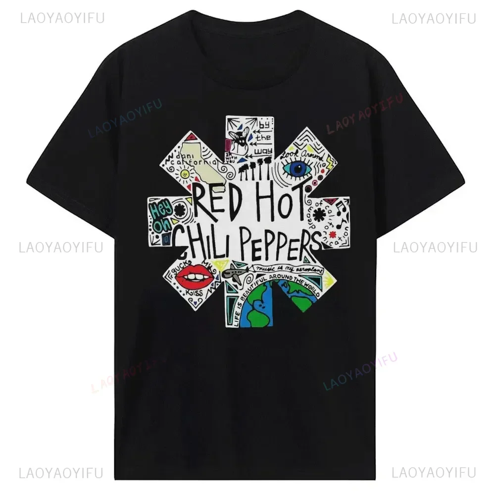 Men Novelty Red Hot Chili Print Tee Men Women T Shirt Peppers Funny Harajuku Cotton Short-Sleeve Breathable Novelty Fans Tops
Men Novelty Red Hot Chili Print Tee Men Women T Shirt Peppers Funny Harajuku Cotton Short-Sleeve Breathable Novelty Fans Tops
