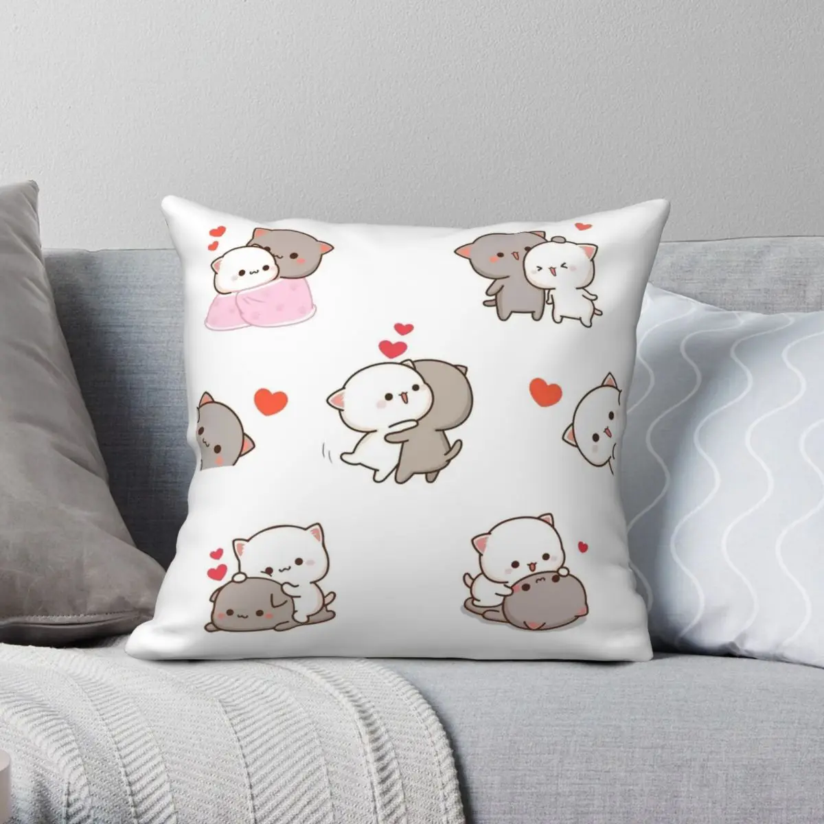 Mochi Peach Cat Pillowcase Polyester Linen Velvet Creative Zip Decorative Pillow Case Sofa Seater Cushion Cover Wholesale
Mochi Peach Cat Pillowcase Polyester Linen Velvet Creative Zip Decorative Pillow Case Sofa Seater Cushion Cover Wholesale