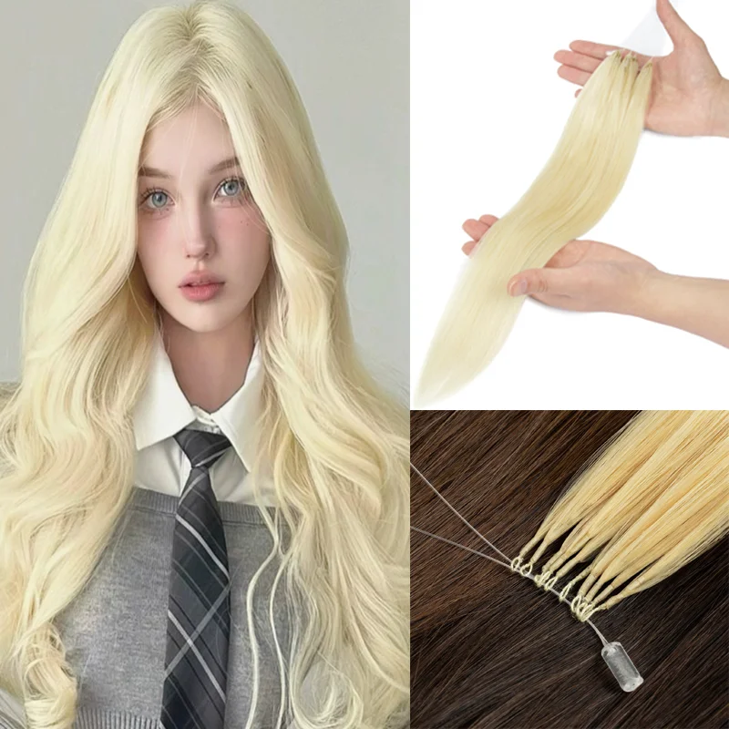 3rd Gen Micro Beads Feather Hair Extensions High Quality 12 16 20 Inch Real Human Hair Natural Straight Pure Colors Salon Daily
3rd Gen Micro Beads Feather Hair Extensions High Quality 12 16 20 Inch Real Human Hair Natural Straight Pure Colors Salon Daily