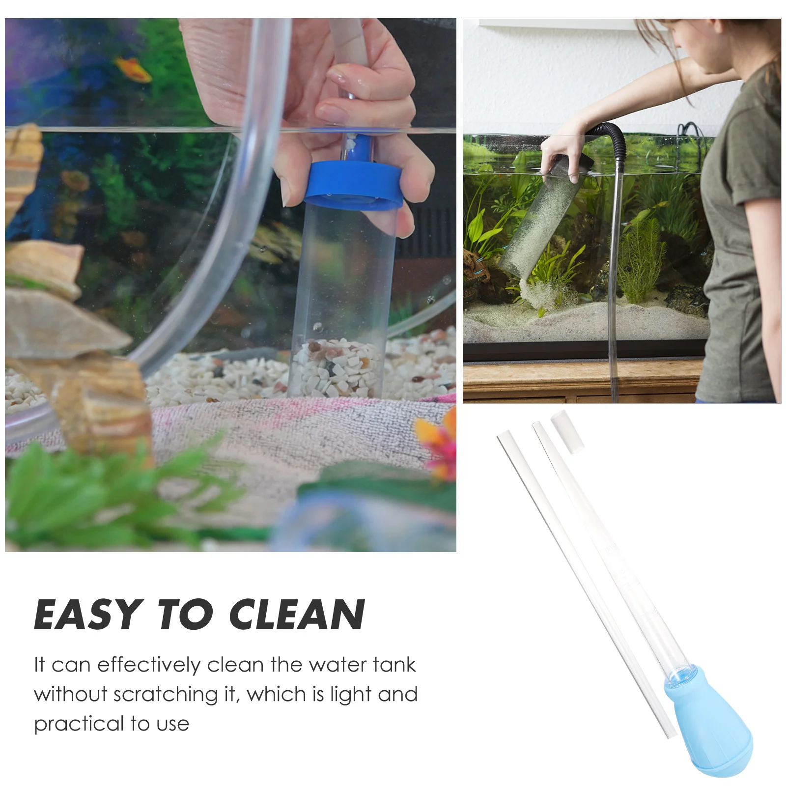 1 set 1 Set Fish Tank Siphon Cleaner Plastic Gravel Vacuum For Aquarium Manual Water Changer Portable Fish Tank Cleaning Tool
1 set 1 Set Fish Tank Siphon Cleaner Plastic Gravel Vacuum For Aquarium Manual Water Changer Portable Fish Tank Cleaning Tool