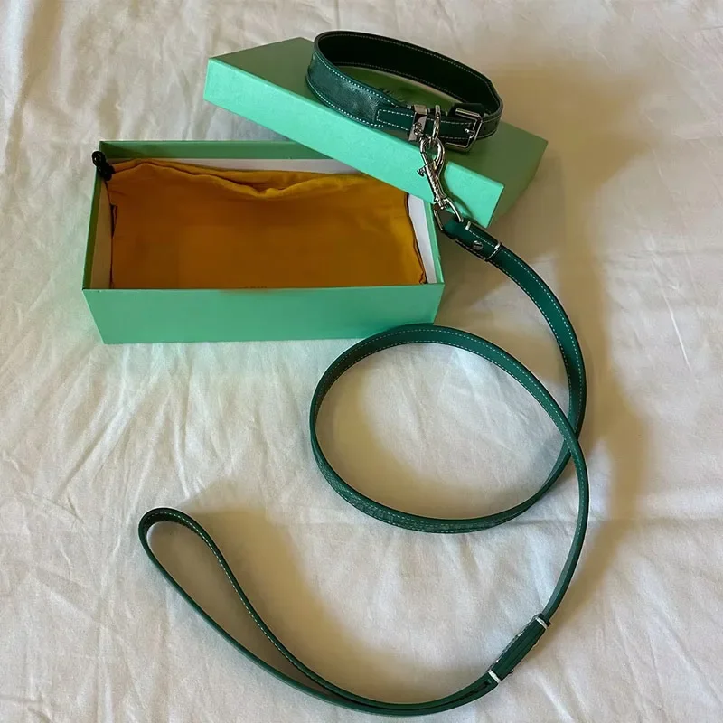 Luxury designer pet Dog Collar and Leash Set fashion cats circle puppy accessories
Luxury designer pet Dog Collar and Leash Set fashion cats circle puppy accessories