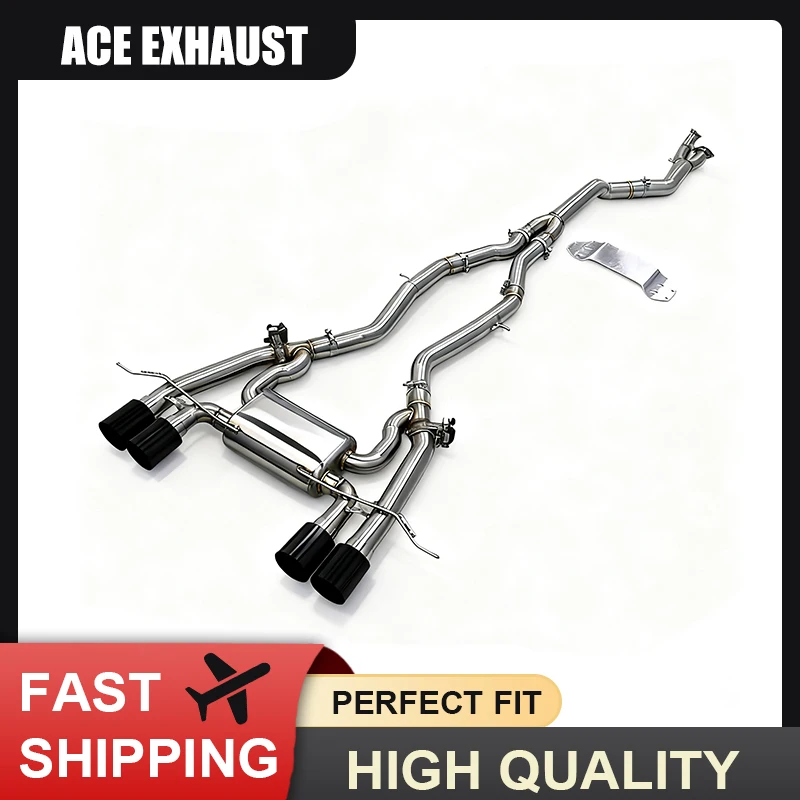 ACE Single Catback для BMW M3 G80 M4 G82 M2 G87 S58 3.0T Valvetronic Выхлопная труба Глушитель Выхлопные системы с дистанционным управлением
ACE Single Catback для BMW M3 G80 M4 G82 M2 G87 S58 3.0T Valvetronic Выхлопная труба Глушитель Выхлопные системы с дистанционным управлением