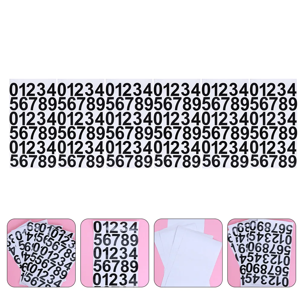 6 Sheets Digital Stickers Residue-free Serial Number Waterproof Decorate Classification PVC Pasters Ornament Label
6 Sheets Digital Stickers Residue-free Serial Number Waterproof Decorate Classification PVC Pasters Ornament Label