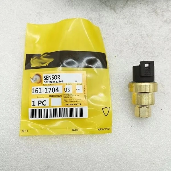NewExcavator Spare Parts C9 Engine 161-1704 Pressure Sensor Diesel Engine Parts Oil Pressure Sensor 1611704 For E330C E330D E336
NewExcavator Spare Parts C9 Engine 161-1704 Pressure Sensor Diesel Engine Parts Oil Pressure Sensor 1611704 For E330C E330D E336