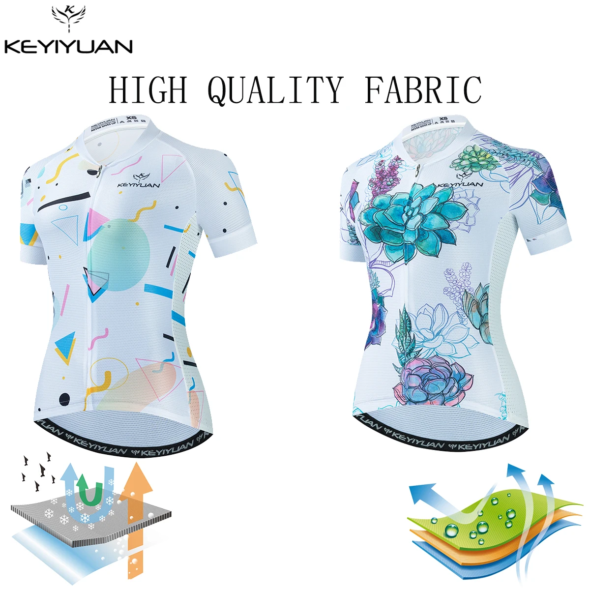 KEYIYUAN New Summer Short Sleeve Bike Cycling Jersey Women Mountain Bicycle Shirts MTB Clothing Uniforme Ciclismo Mujer
KEYIYUAN New Summer Short Sleeve Bike Cycling Jersey Women Mountain Bicycle Shirts MTB Clothing Uniforme Ciclismo Mujer