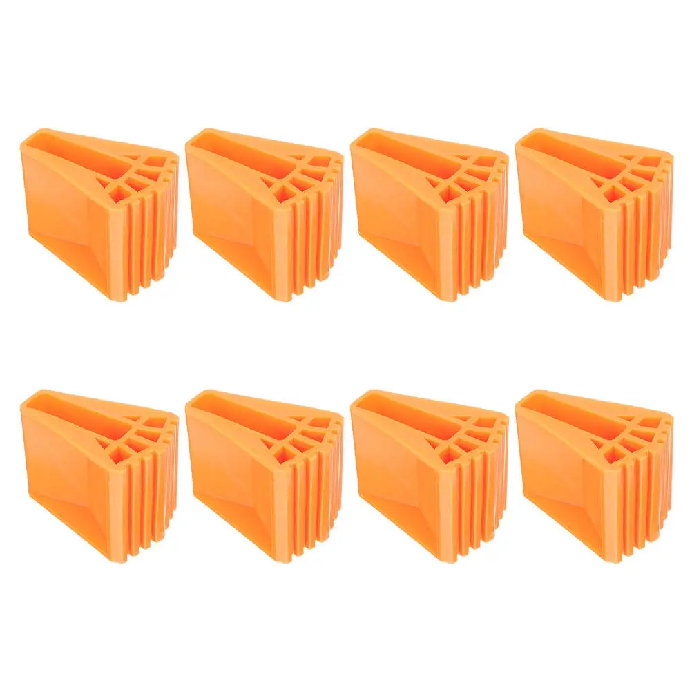 8Pcs Non-Slip Rubber Ladder Foot Mats Heavy Duty Stabilizer Pads for Extension Step Ladders Indoor Outdoor Safety Protection
8Pcs Non-Slip Rubber Ladder Foot Mats Heavy Duty Stabilizer Pads for Extension Step Ladders Indoor Outdoor Safety Protection
