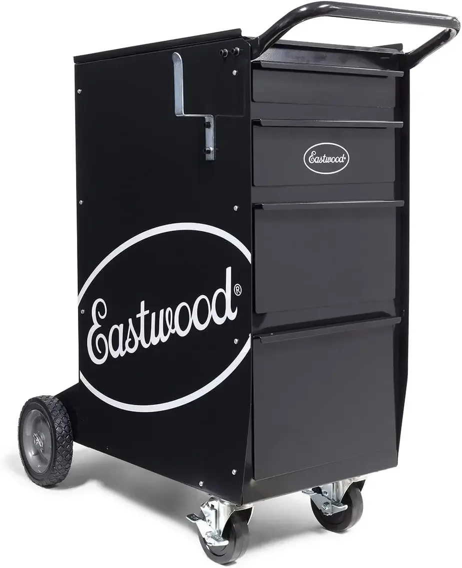 Eastwood Toolbox Welding Heavy Duty Cart Holds Up To 300 Lbs 4 Drawers Hold Up To 120CF Bottle
Eastwood Toolbox Welding Heavy Duty Cart Holds Up To 300 Lbs 4 Drawers Hold Up To 120CF Bottle
