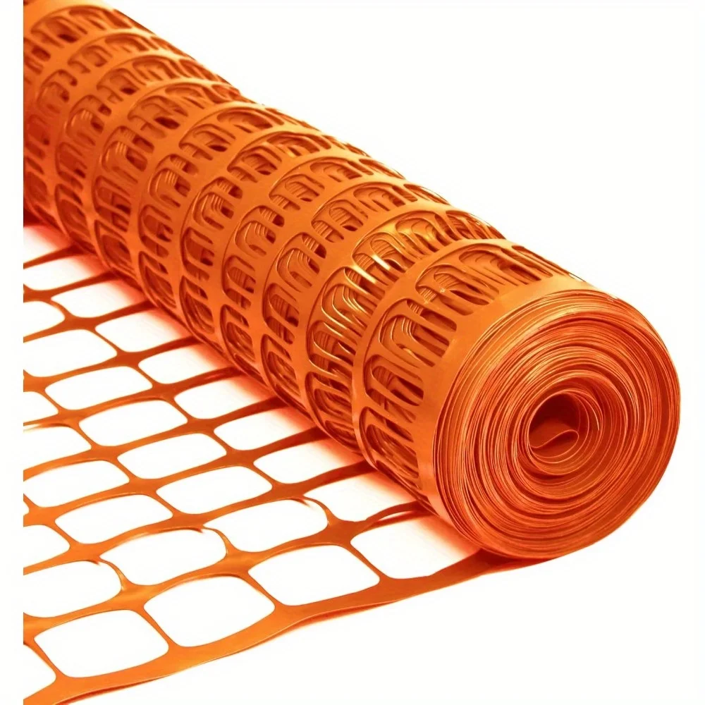 4 X100 ft outdoor Snow Fence Plastic Secure Temporary Garden Net (orange)
4 X100 ft outdoor Snow Fence Plastic Secure Temporary Garden Net (orange)