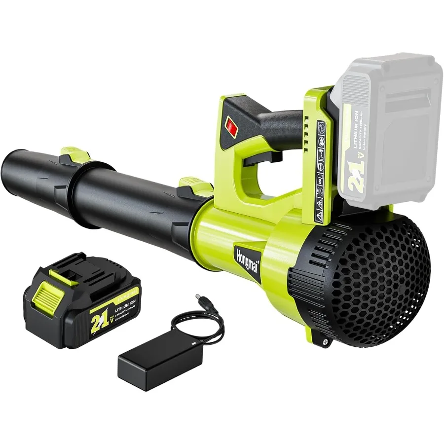 Cordless Leaf Blower with 500 CFM Airflow and 21V Electric Motor 4.0Ah Battery Included 6 Speed Settings Lightweight Design for
Cordless Leaf Blower with 500 CFM Airflow and 21V Electric Motor 4.0Ah Battery Included 6 Speed Settings Lightweight Design for