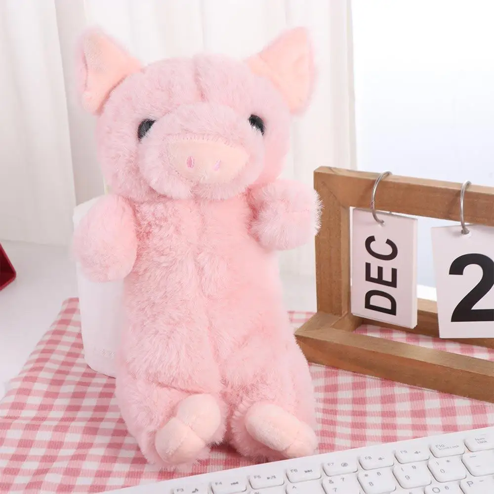 Large Capacity Stationery Pig Pencil Case Cartoon Chubby Pig Pink Pig Plush Pencil Case Funny Kawaii Downy Pencil Case Pig
Large Capacity Stationery Pig Pencil Case Cartoon Chubby Pig Pink Pig Plush Pencil Case Funny Kawaii Downy Pencil Case Pig