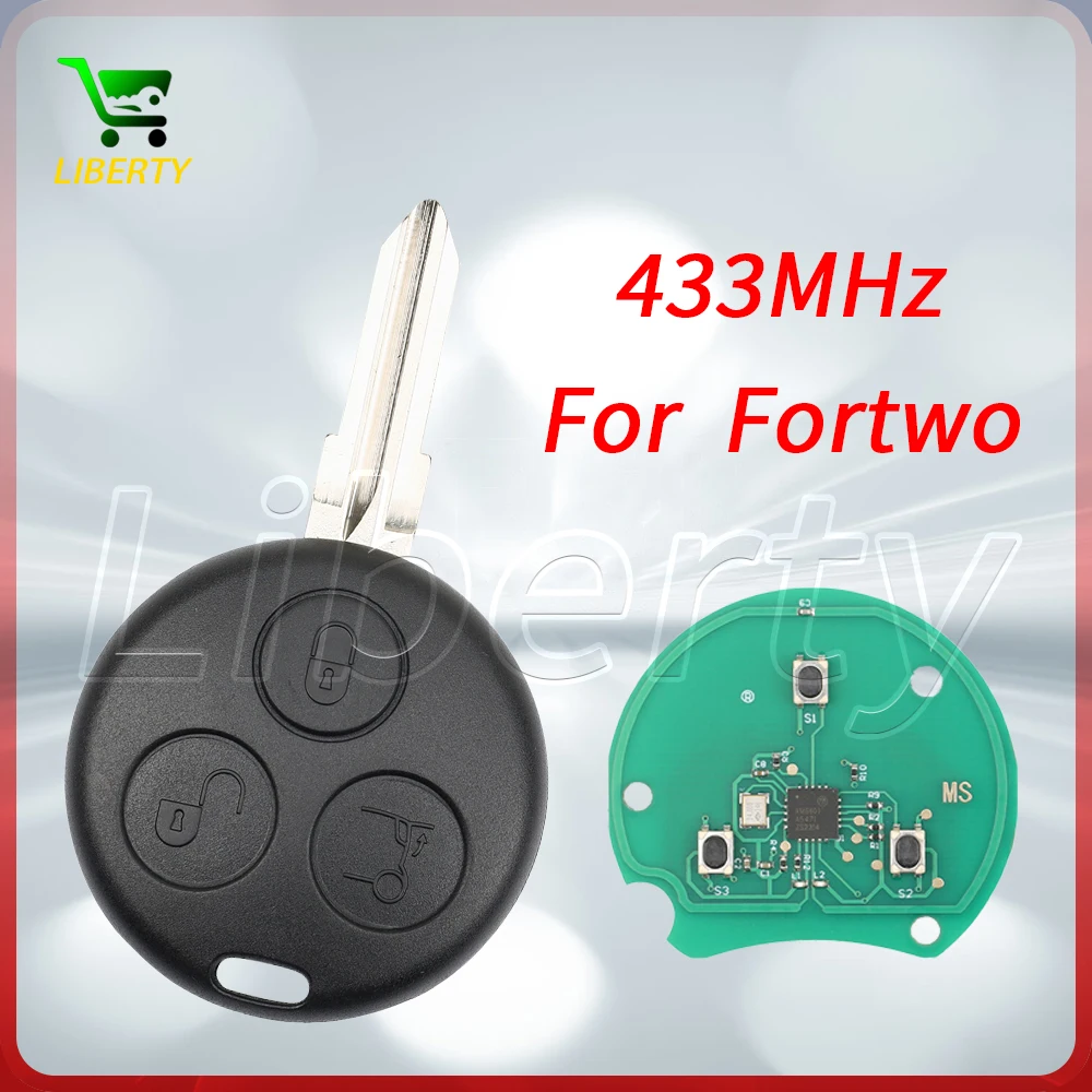 Liberty 433Mhz Car Remote Key For Mercedes Benz Fortwo 450 Forfour 451 Roadster City Coupe Cabrio Chiave Crossblade1998-2006 Key
Liberty 433Mhz Car Remote Key For Mercedes Benz Fortwo 450 Forfour 451 Roadster City Coupe Cabrio Chiave Crossblade1998-2006 Key