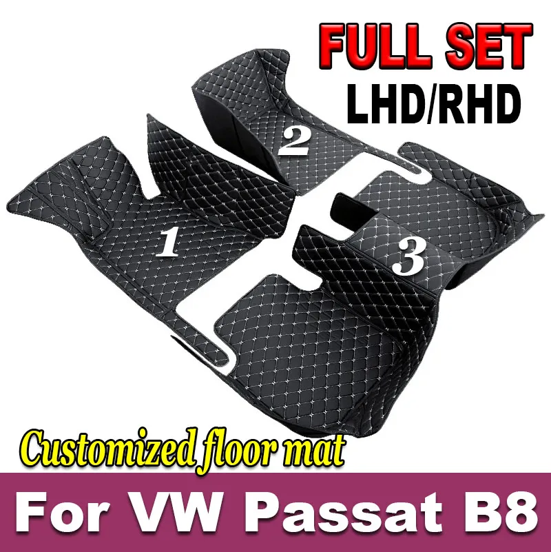 Автомобильные коврики для VW Volkswagen Passat B8 GT 2015 ~ 2022 Прочные коврики Защитные ковры Роскошный кожаный коврик Автомобильные аксессуары 2016
Автомобильные коврики для VW Volkswagen Passat B8 GT 2015 ~ 2022 Прочные коврики Защитные ковры Роскошный кожаный коврик Автомобильные аксессуары 2016