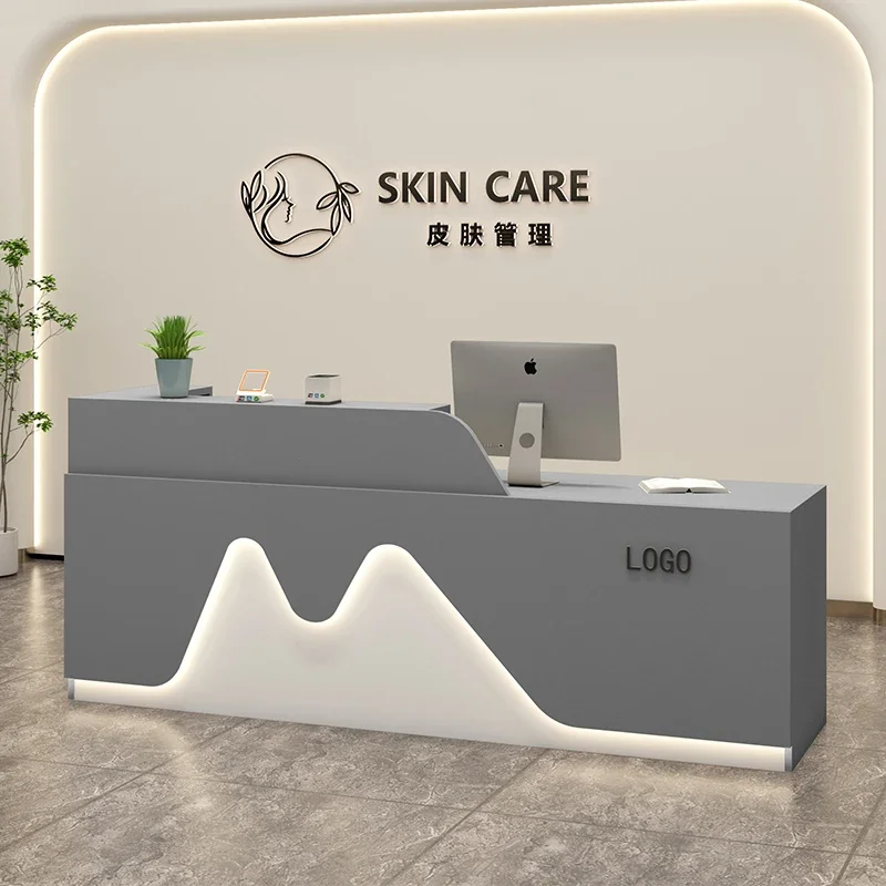 Commercial Glamour Bar Counter Simple Salon Professional Classic Reception Desk Unique Luxury Mostrador Commercial Furniture
Commercial Glamour Bar Counter Simple Salon Professional Classic Reception Desk Unique Luxury Mostrador Commercial Furniture