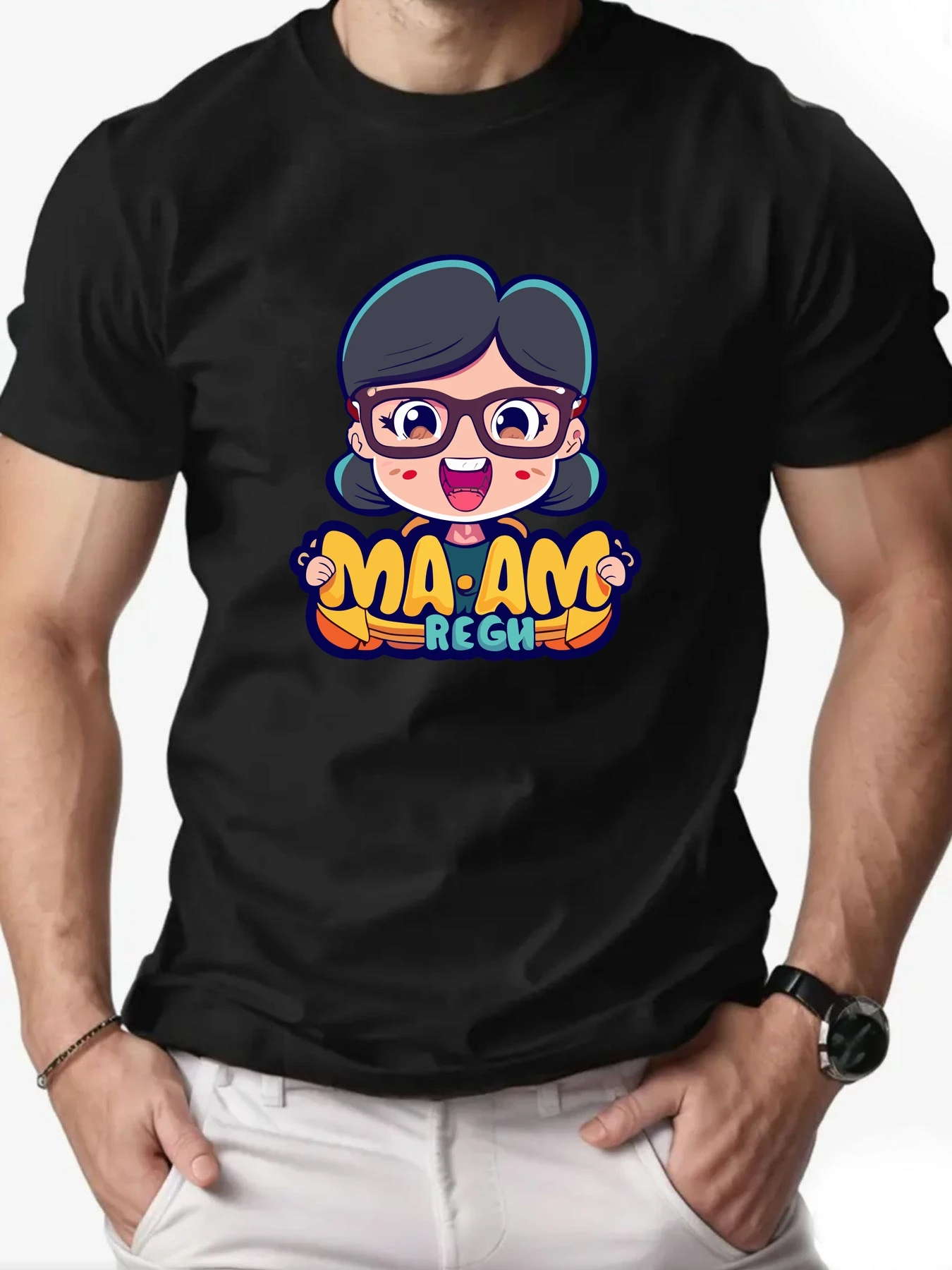 Men's T-Shirt Pure Cotton Cartoon Print Comfortable Breathable Round Neck Short Sleeve Casual Summer Daily Wear O-Neck Tee Top
Men's T-Shirt Pure Cotton Cartoon Print Comfortable Breathable Round Neck Short Sleeve Casual Summer Daily Wear O-Neck Tee Top