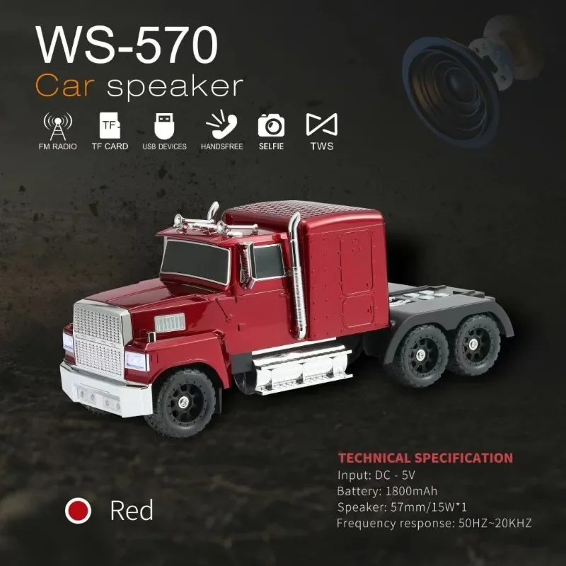 WS-570 Беспроводной Bluetooth-динамик в форме автомобиля Ретро HIFI Стерео Звуковая коробка Настольный компьютер Музыкальный плеер BT USB TF-карта FM
WS-570 Беспроводной Bluetooth-динамик в форме автомобиля Ретро HIFI Стерео Звуковая коробка Настольный компьютер Музыкальный плеер BT USB TF-карта FM