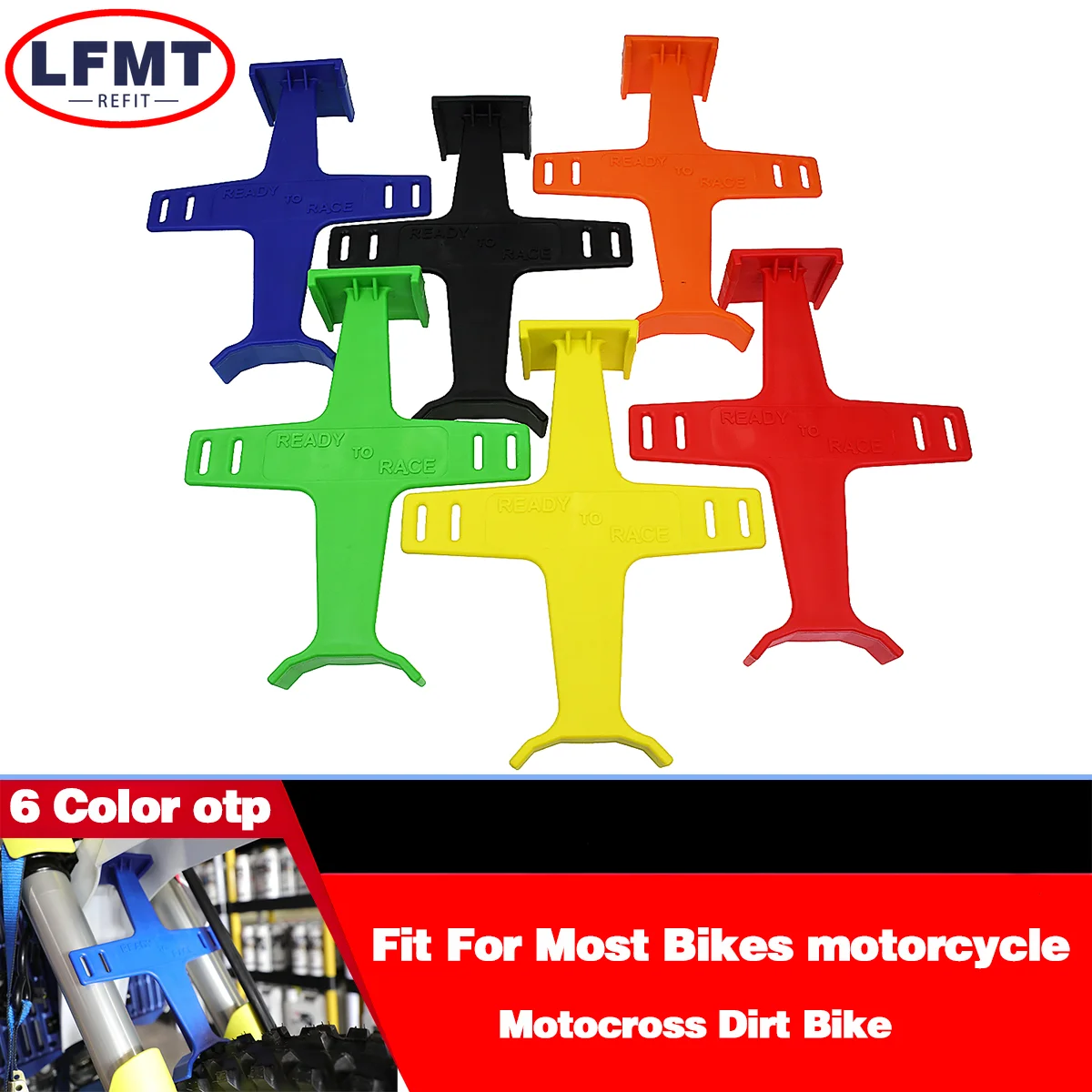 1PC ABS Motocross Glossy Finish Brace Fork Support Transportation Protector Motorcycle Block Enduro Seal Savers Guard Accessory
1PC ABS Motocross Glossy Finish Brace Fork Support Transportation Protector Motorcycle Block Enduro Seal Savers Guard Accessory