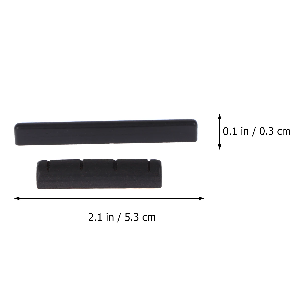 Ebony Guitar Saddle Nut Replacement Blank Accessory for Four String Easy Cut Better Sound Guitar Parts Accessories Black
Ebony Guitar Saddle Nut Replacement Blank Accessory for Four String Easy Cut Better Sound Guitar Parts Accessories Black