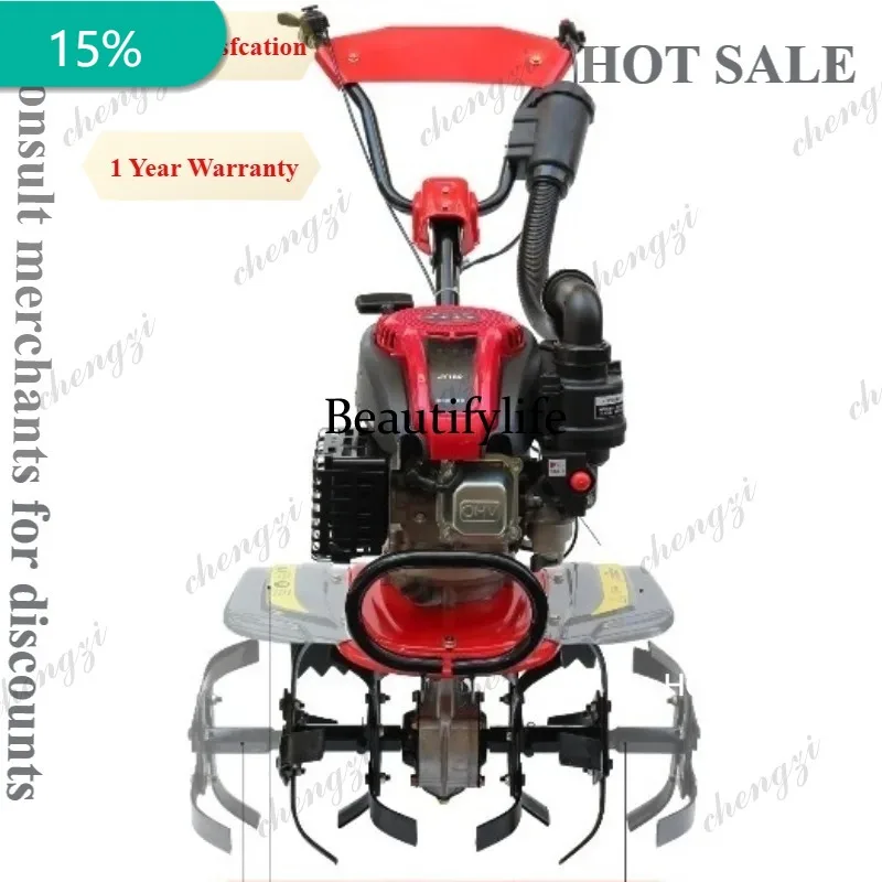 A172 Micro-tillage machine multi-function high-power tillage machine small household
A172 Micro-tillage machine multi-function high-power tillage machine small household