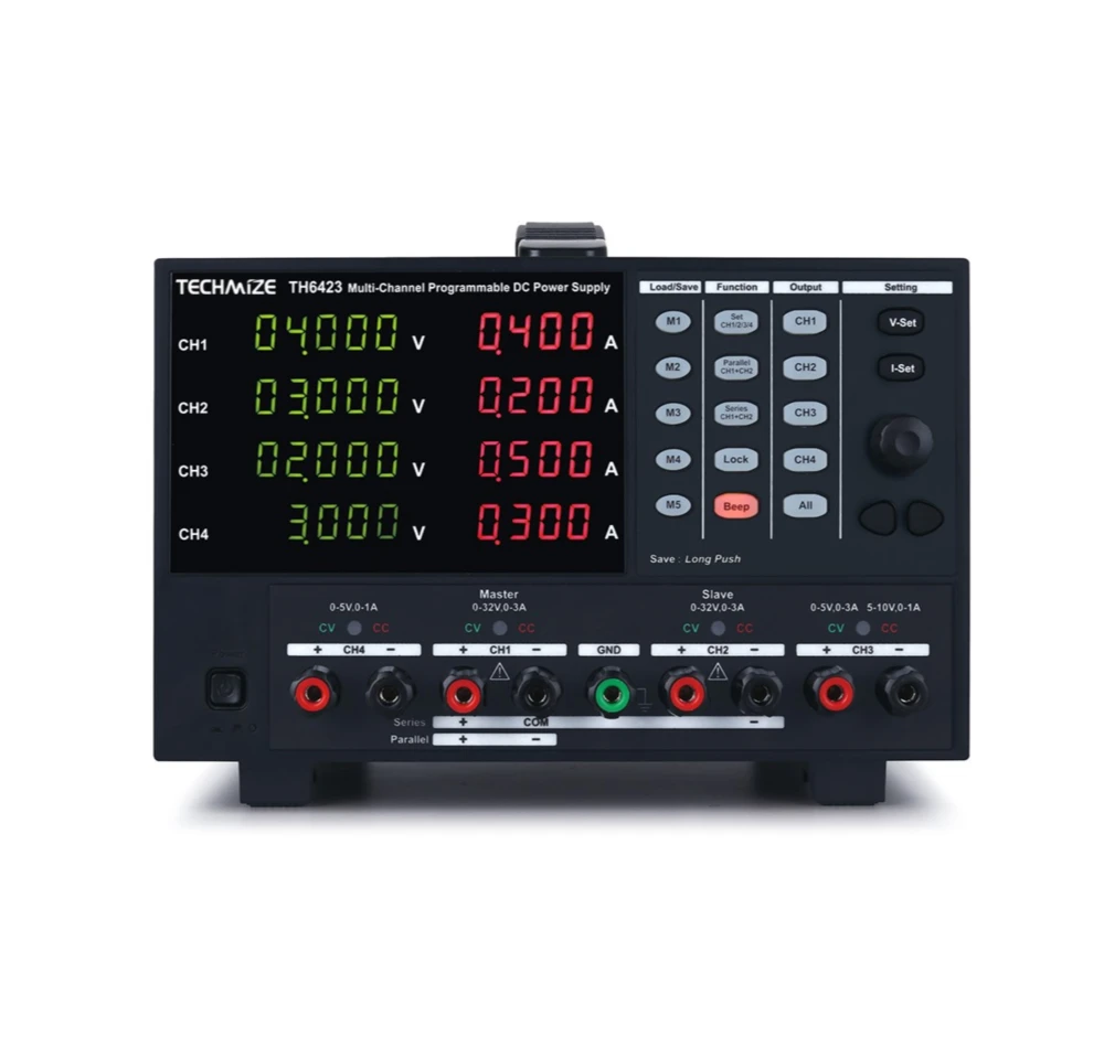 2025 TONGHUI TH6423 DC Power Tester Three or Four Channels Independence Adjustable DC Programmable Power Supply
2025 TONGHUI TH6423 DC Power Tester Three or Four Channels Independence Adjustable DC Programmable Power Supply