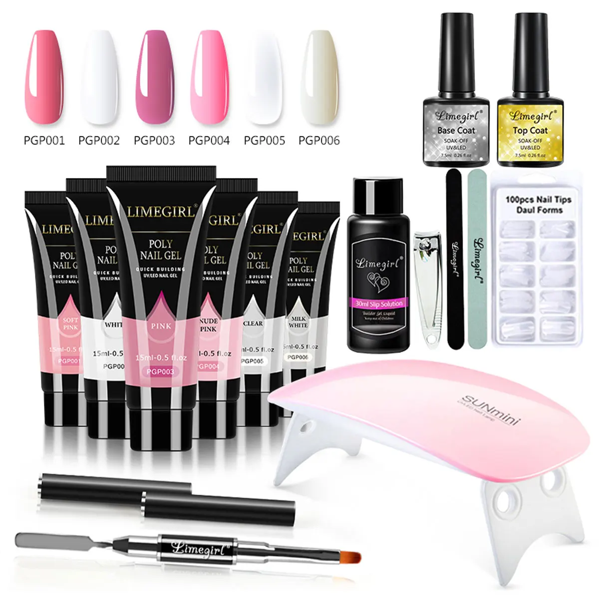 Nail Extended Gel Set 15ML Fast Builder Gel with Mini UV Nail Lamp Top Coat/Base Coat for Manicure Salon 3D Art DIY Design Tools
Nail Extended Gel Set 15ML Fast Builder Gel with Mini UV Nail Lamp Top Coat/Base Coat for Manicure Salon 3D Art DIY Design Tools