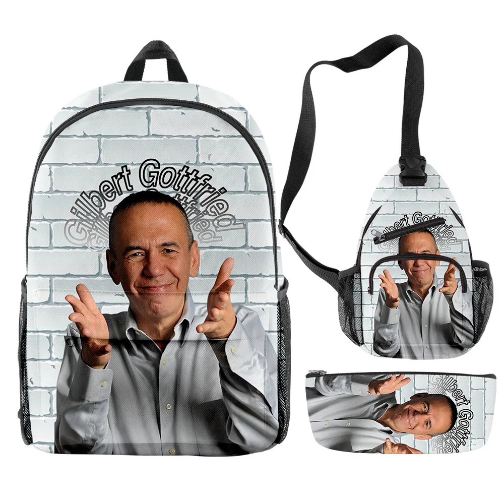 Classic Novelty Peculiar Cool Gilbert GOttfried 3D Print 3pcs/Set pupil School Bags Travel Laptop Backpack Chest Bag Pencil Case
Classic Novelty Peculiar Cool Gilbert GOttfried 3D Print 3pcs/Set pupil School Bags Travel Laptop Backpack Chest Bag Pencil Case
